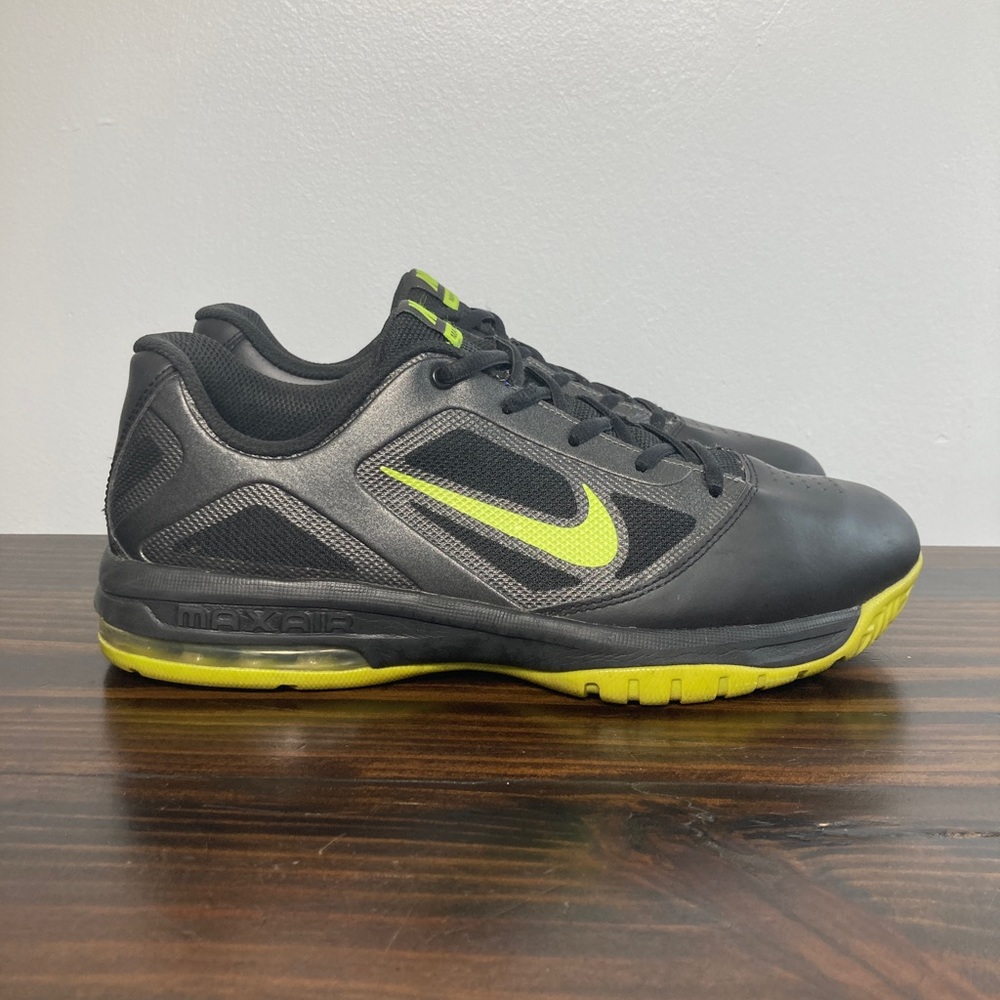 Nike Max Air Actualizer 579814-003 Black Volt Yellow Athletic Sneakers Mens 9